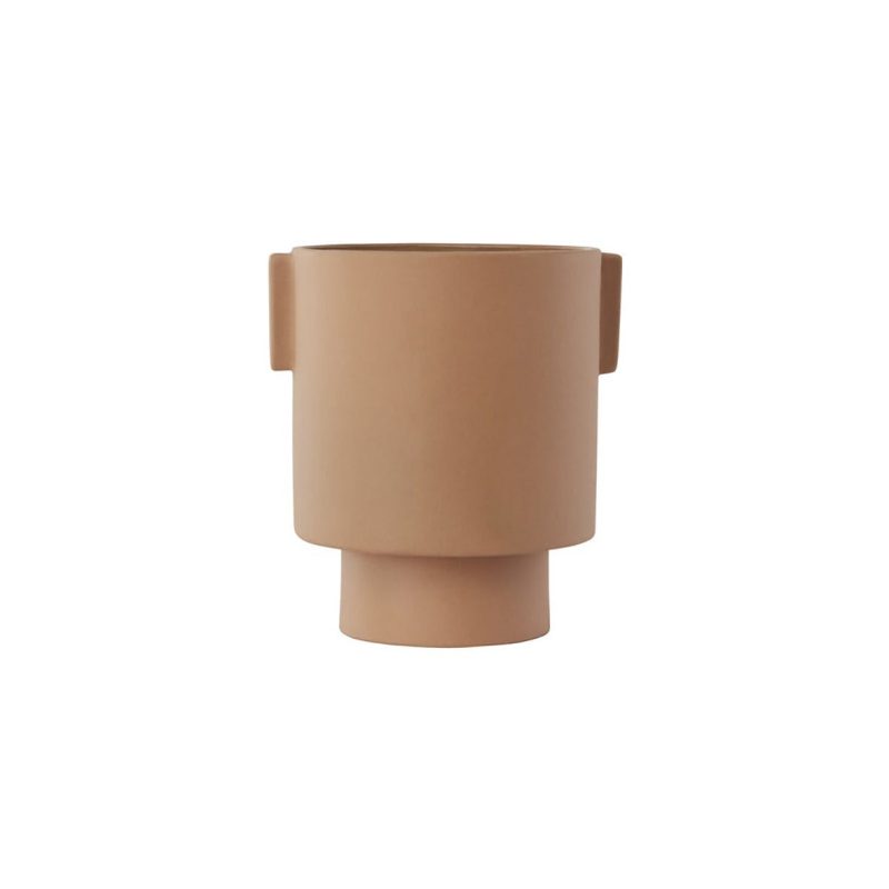 Inka Kana Pot Medium Vase L10075 302 Camel